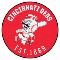 MLB - Cincinnati Reds Retro Collection Roundel Rug - 27in. Diameter - (1967)