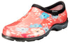 Sloggers 5120ffncl07 Size 7 Women'S Coral Floral Fun Print Rain & Garden Shoe