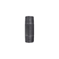 BK Products 3/4 in. MPT x 3 in. L Black Steel Nipple (Pack of 5)