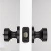 Kwikset Signature Series Pismo Matte Black Knob Right or Left Handed