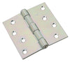Tight Pin Hinge, Zinc, 4 x 4-In. (Pack of 5)