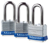 Master Lock 3-3/16 in. H X 1-9/16 in. W X 27/32 in. L Steel 4-Pin Cylinder Padlock Keyed Alike