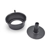 Chicago Metallic 9-1/2 in. W X 9.5 in. L Angel Food Cake Pan Gray