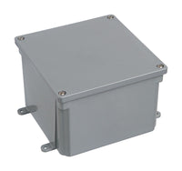 Carlon 32 cu in Rectangle PVC Junction Box Gray