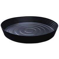 Curtis Wagner Plastics 3.75 in. H X 25 in. W X 25 in. D X 25 in. D Plastic Plant Saucer Black (Pack of 25)