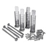 Simpson Strong-Tie ZMax Silver Steel Deck Tension Tie Kit 14 Ga. (Pack of 4)
