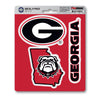 University of Georgia 3 Piece Decal Sticker Set