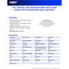 Feit LED Retrofits White 7 in. W Aluminum LED Canless Recessed Downlight 14.6 W