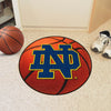 Notre Dame Basketball Rug - 27in. Diameter