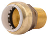 SharkBite Push to Connect 1 in. IPS in. X 1 in. D IPS Brass Connector - Deal of The Week