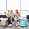 Regalo Baby Turquoise Travel Bag 16.5 in. H X 34.5 in. W