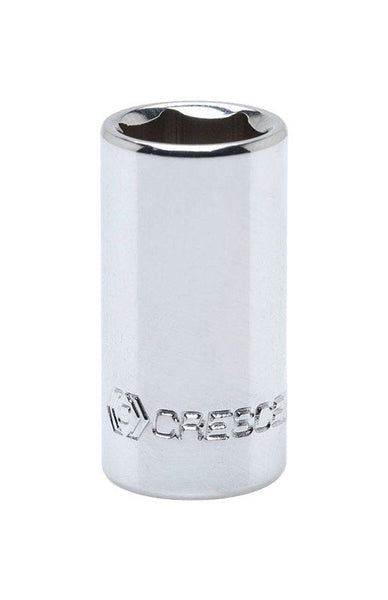 Dado estándar de 6 puntas SAE con impulsor de 3/8 pulg. x 1/4 pulg., 1 pieza
