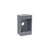 Bell 18.3 cu in Rectangle Aluminum 1 gang Weatherproof Box Gray