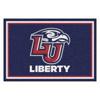 Liberty University 5ft. x 8 ft. Plush Area Rug
