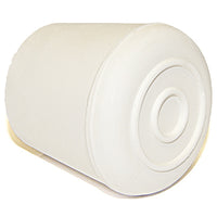 Furniture Leg Tip, Off White Rubber, 1-1/8-In., 4-Pk.