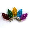 Holiday Bright Lights Incandescent C7 Multicolored 25 ct Replacement Christmas Light Bulbs 0.08 ft.