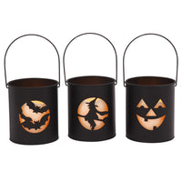 Gerson 4.25 in. Lighted Decoration Halloween Decor (Pack of 12)