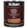 Old Masters Semi-Transparent Cedar Oil-Based Alkyd Gel Stain 1 qt (Pack of 4)