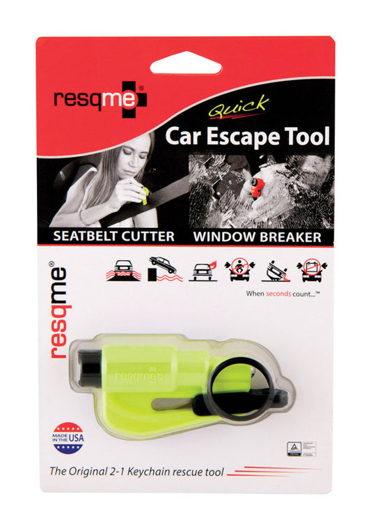 Resqme 1 pc Car Escape Rescue Tool