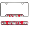 NFL - Kansas City Chiefs Embossed License Plate Frame