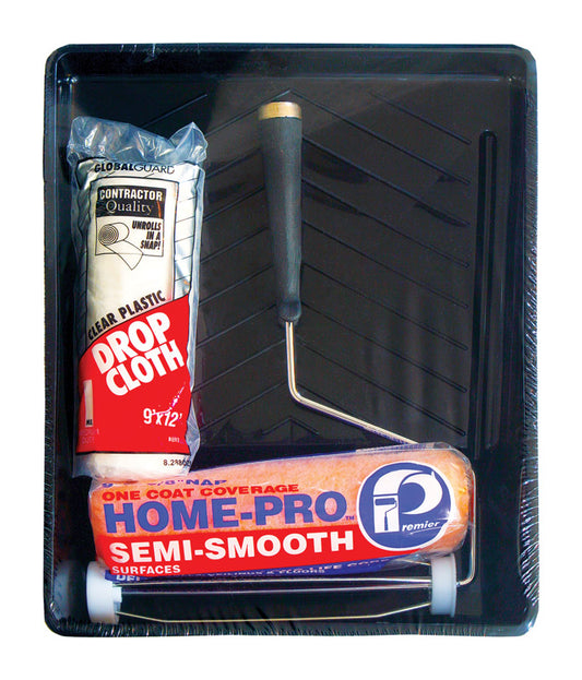 Premier Home-Pro 9 in. W Cage Paint Roller Kit Threaded End
