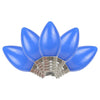 Celebrations Incandescent C7 Blue 4 ct Replacement Christmas Light Bulbs 0.08 ft.