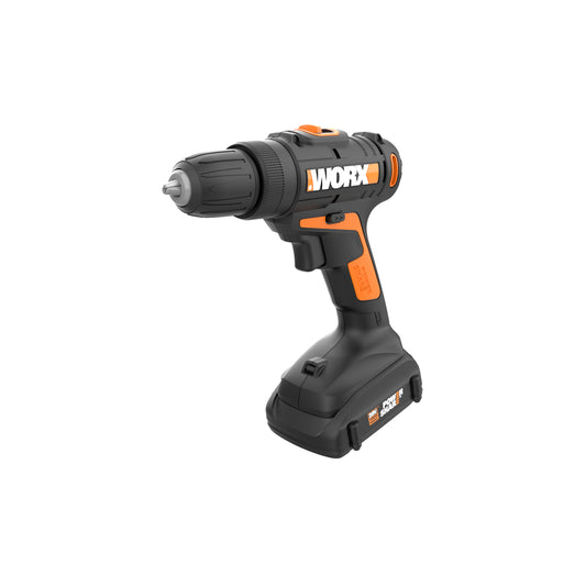 Worx 20V MAX Power Share 3/8 in. Brushed Cordless Drill/Driver Kit (Battery & Charger)