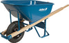 Professional Wheelbarrow, Heavy-Duty Steel, 6-Cu. Ft.