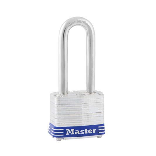 Master Lock 1-5/16 in. H X 1-5/8 in. W X 1-9/16 in. L Laminated Steel Double Locking Padlock