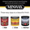 Minwax 22716 1/2 Pint Dark Walnut Wood Finish® Interior Wood Stain (Pack of 4)