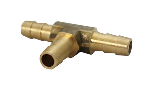JMF Brass 5/16 in. Dia. x 5/16 in. Dia. Tee Connector 1 pk (Pack of 5)