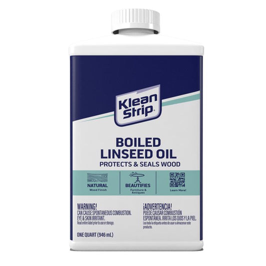 Klean Strip Transparent Clear Boiled Linseed Oil 1 qt.
