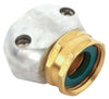 Gilmour 3/4 in. Brass/Zinc Threaded Female Clamp Coupling