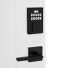 Kwikset SmartCode Matte Black Metal Electronic Deadbolt