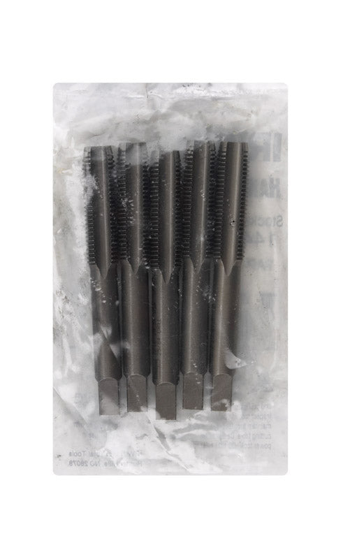 Irwin Hanson High Carbon Steel SAE Fraction Tap 7/16 in.-20NF  1 pc (Pack of 5)