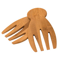 Totally Bamboo Brown Bamboo Salad Hands (Pack of 12)