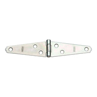 National Hardware 3 in. L Zinc-Plated Light Strap Hinge 2 pk