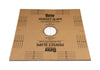 Oatey Perfect Slope Brown Composite Square Shower Base 40 L x 40 W in.