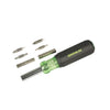 Greenlee 1/4, 5/16, 3/8 in. 11-in-1 Multi-Bit Screwdriver 1 pc