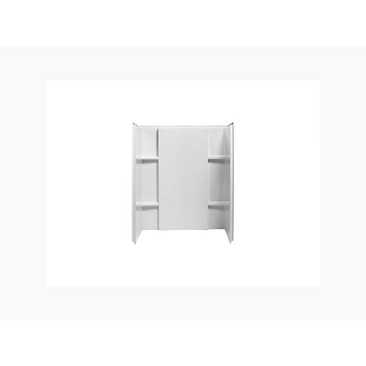 Sterling Accord 55-1/8 in. H X 36 in. W X 48 in. L White Shower Wall Set