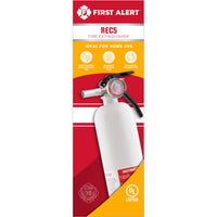 First Alert 2 lb. Fire Extinguisher For Recreational OSHA/US Coast Guard Agency Approval (Pack of 4)