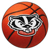 University of Wisconsin Badgers Basketball Rug - 27in. Diameter