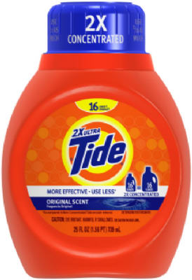 Tide Original Scent Laundry Detergent Liquid 25 oz 1 pk