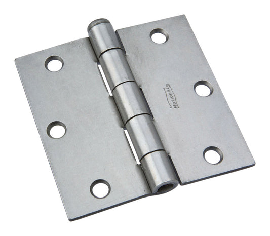 National Hardware 3.5 in. L Stainless Steel Broad Hinge 1 pk