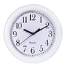 Westclox 8-1/2 in. W Indoor Analog Wall Clock Plastic White (Pack of 6)
