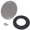Sigma Electric Round Stamped Steel 4.13 in. H X 4.13 in. W Flat Box Cover