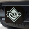 MLB - Tampa Bay Rays Black Metal Hitch Cover