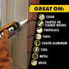 OSI Quad White Elastomeric Polymers Door/Siding/ Window Sealant 10 oz (Pack of 12)