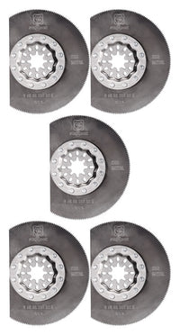 Fein Starlock 3-3/8 in. X 3-3/8 in. L High Speed Steel Segment Saw Blade 5 pk