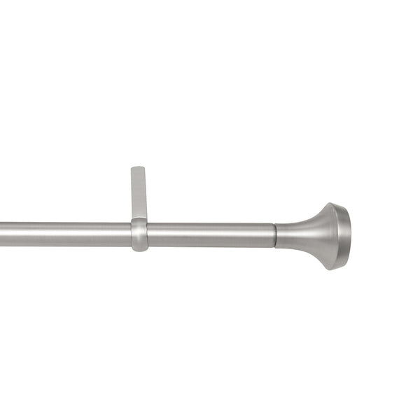 CURTAIN ROD NCKL 36-72"